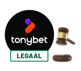 Tonybet legaal casino in Nederland